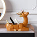 Geometric Deer Storage Box Statues for Home Office