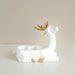 Geometric Deer Storage Box Statues for Home Office