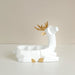 Geometric Deer Storage Box Statues for Home Office