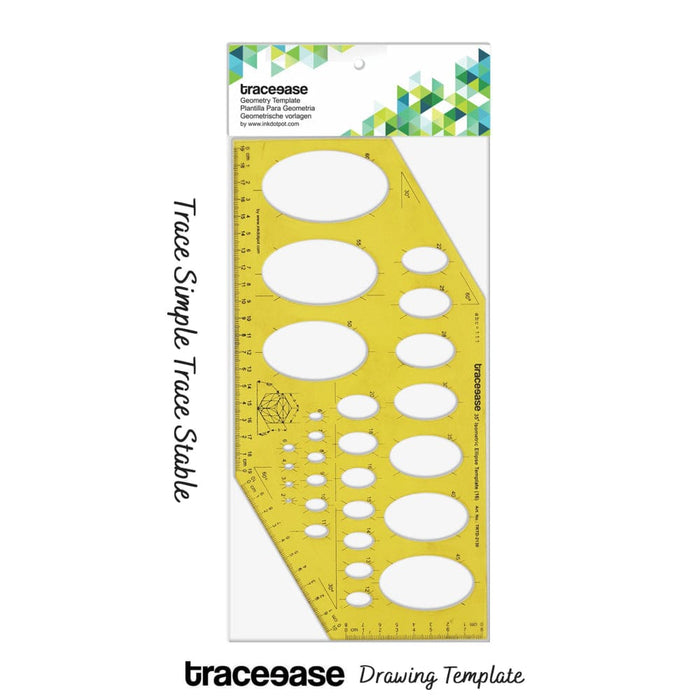 Geometric Drafting 35 Isometric Ellipse Template Drawing