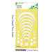 Geometric Drafting Circle Radius Template Drawing Stencil