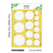 Geometric Drafting Jumbo Circle Template Drawing Stencil