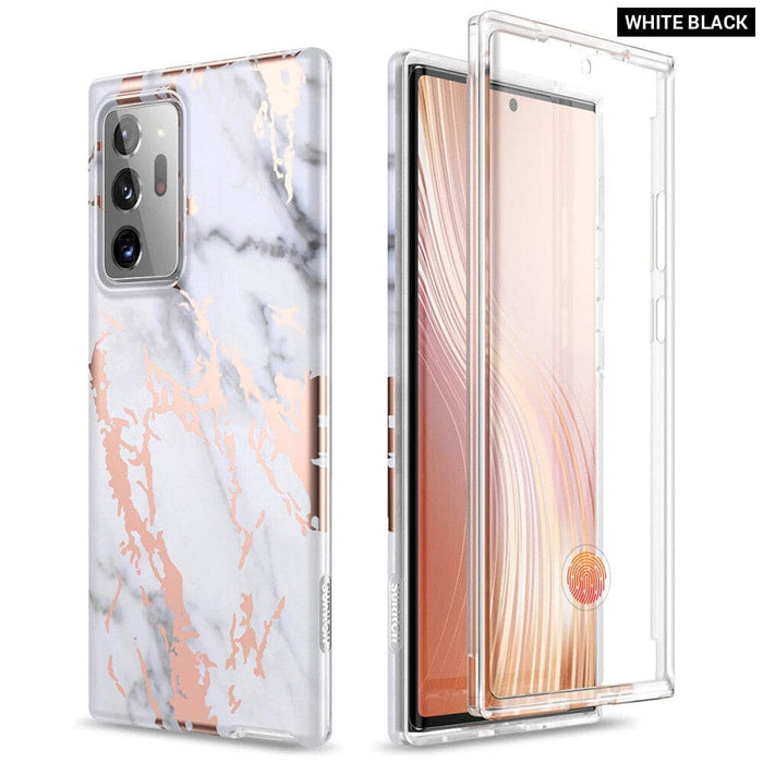 Geometric Marble 2 In 1 Case For Samsung Note 20 Ultra