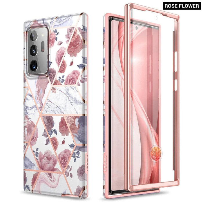 Geometric Marble 2 In 1 Case For Samsung Note 20 Ultra