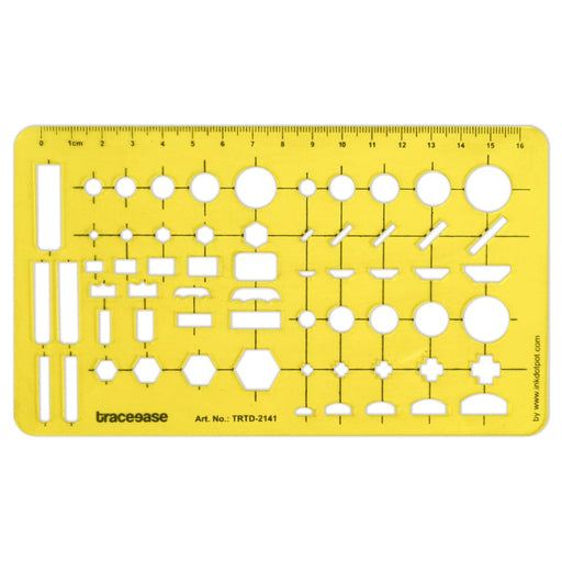 Geometry Combination Template Drawing Stencils Geometric
