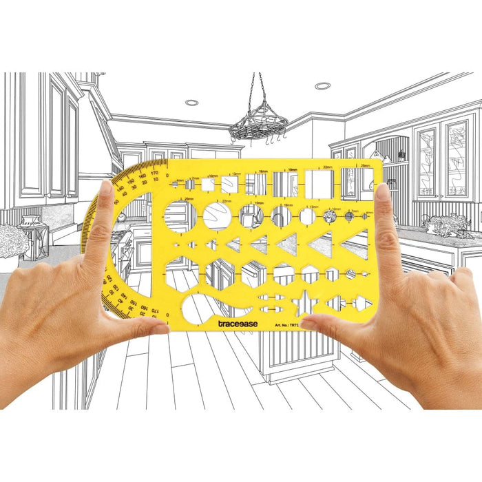 Geometry Drafting Combination Stencils Geometric Drawing