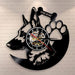 German Shepherd Dog Led Vinyl Record Wall Clock Home Decor
