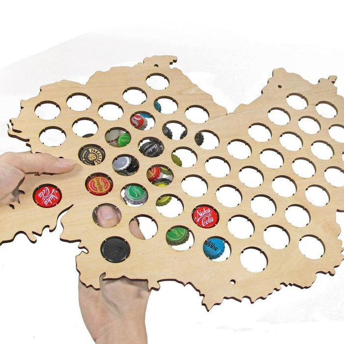 Germany Beer Cap Map