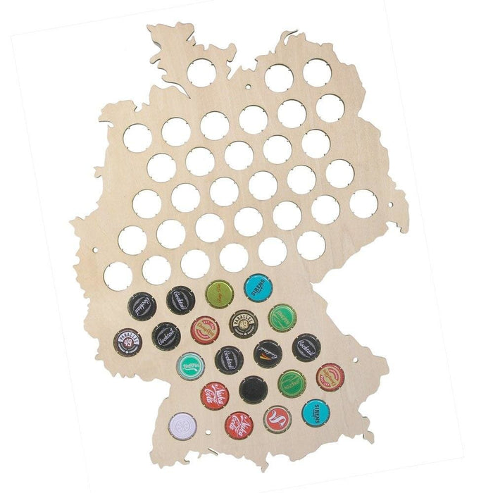 Germany Beer Cap Map