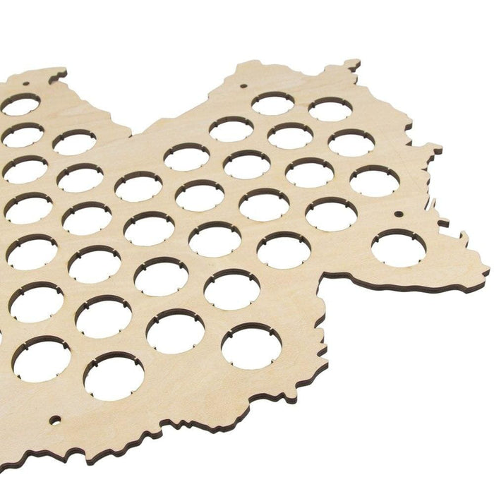 Germany Beer Cap Map