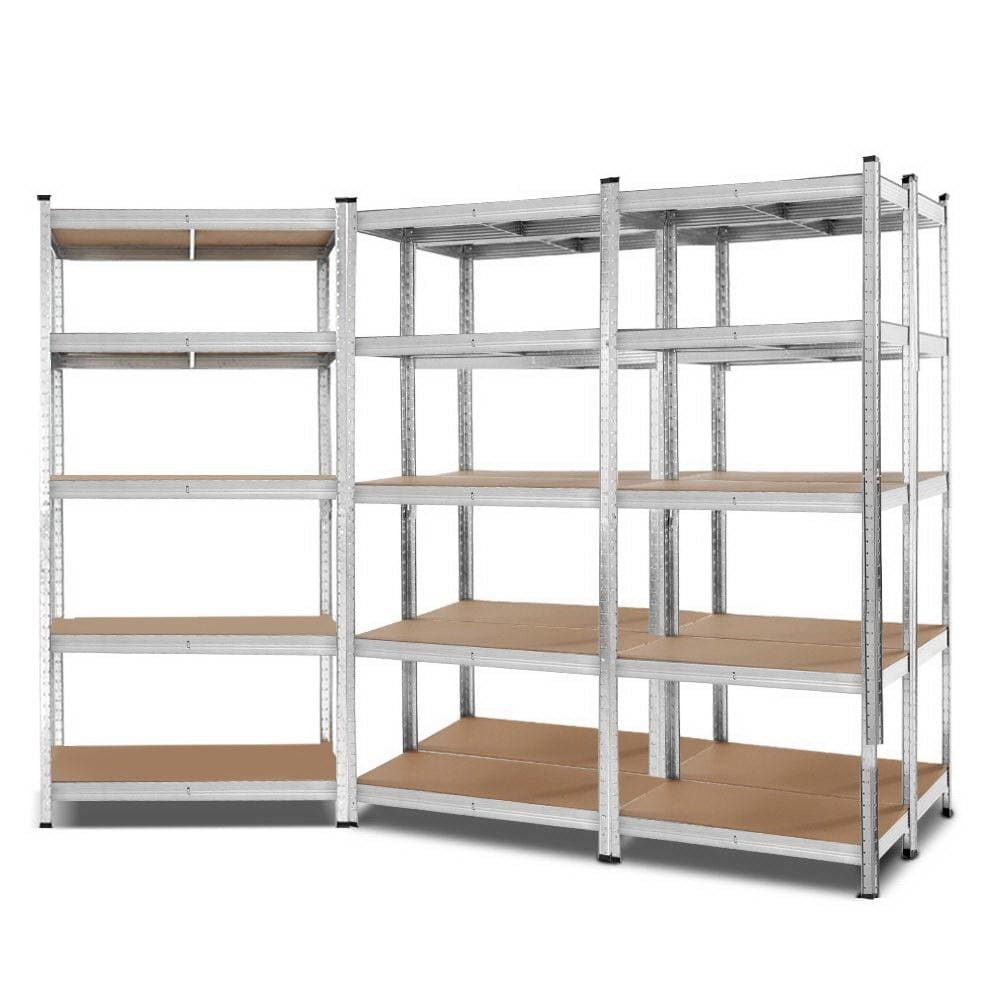 Giants 5x1.8m Warehouse Shelving Rack Racking Garage Metal