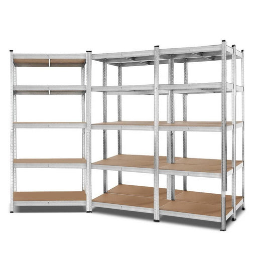 Giants 5x1.8m Warehouse Shelving Rack Racking Garage Metal