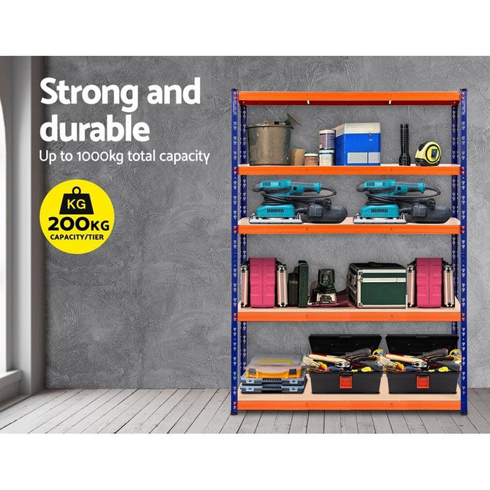 Giantz 1.8m Warehouse Racking Shelving Storage Shelf Garage