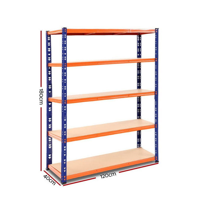 Giantz 1.8m Warehouse Racking Shelving Storage Shelf Garage