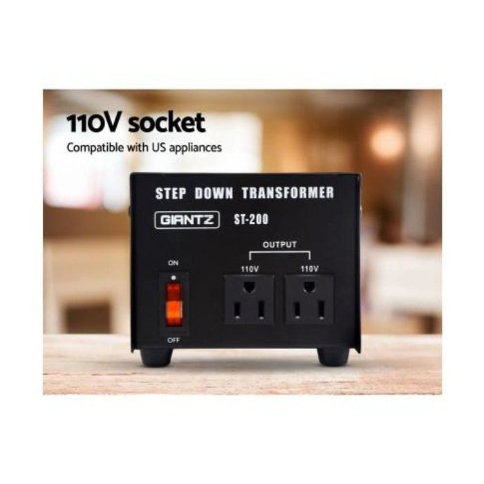 Goslash Picks Giantz 200 Watt Step Down Transformer