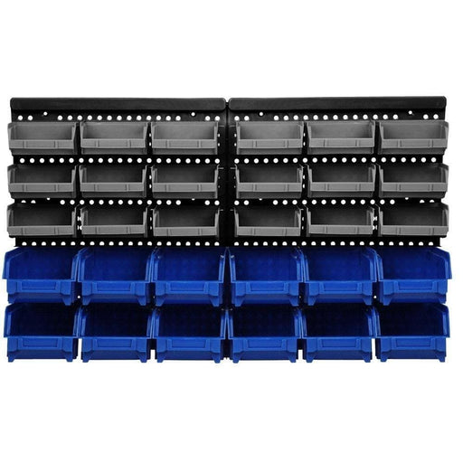 Goslash Picks Giantz 30 Bin Wall Mounted Rack Storage