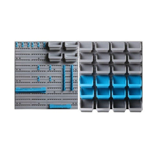 Giantz 44 Bin Wall Mounted Rack Storage Organiser