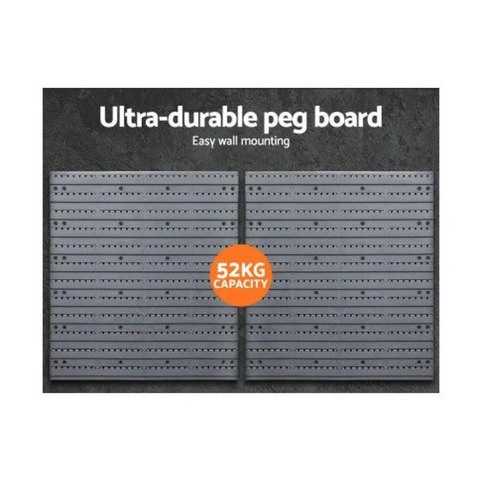 Giantz 44 Bin Wall Mounted Rack Storage Organiser