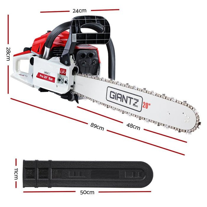 Goslash Picks Giantz 52cc Petrol Commercial Chainsaw Chain