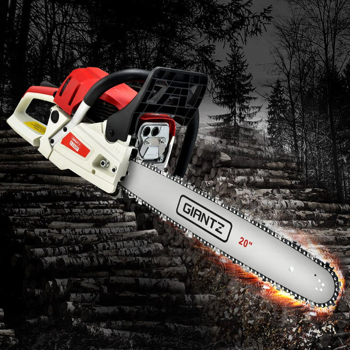Goslash Picks Giantz 62cc Chainsaw Commercial Petrol 20’