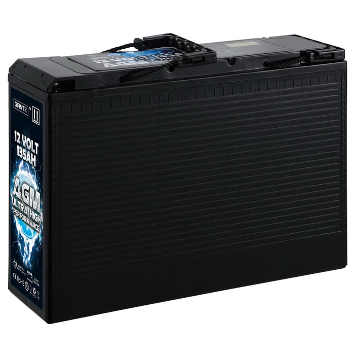 Giantz Agm Deep Cycle Battery 12v 135ah Portable 4wd Sealed