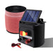 Giantz Electric Fence Energiser 3km Solar Powered Energizer