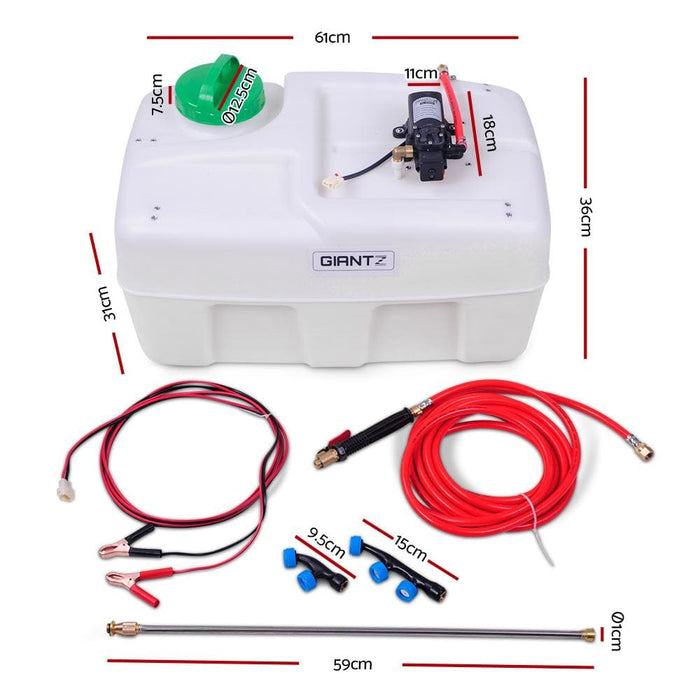 Giantz 50l Atv Gardn Weed Sprayer