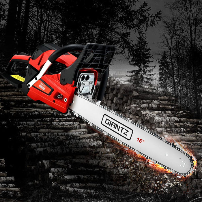 Goslash Picks Giantz Petrol Chainsaw Chain Saw E-start