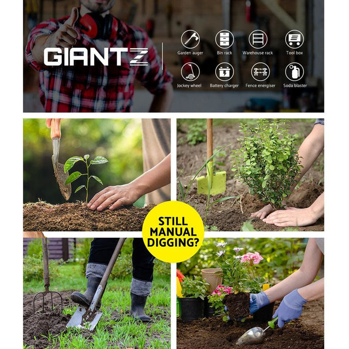 Goslash Picks Giantz Power Garden Spiral Auger Hole Digger