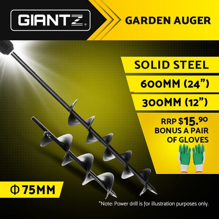 Goslash Picks Giantz Power Garden Spiral Auger Hole Digger