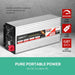 Giantz Power Inverter 3000w Or 6000w Pure Sine Wave 12v