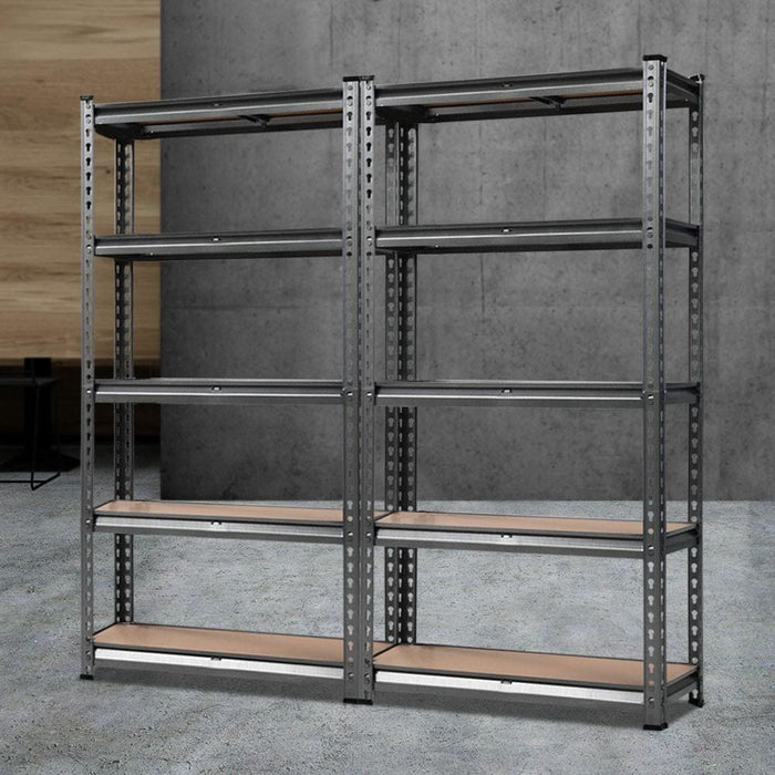 Giantz 2x1.5m Steel Warehouse Racking Rack Shelving Storage