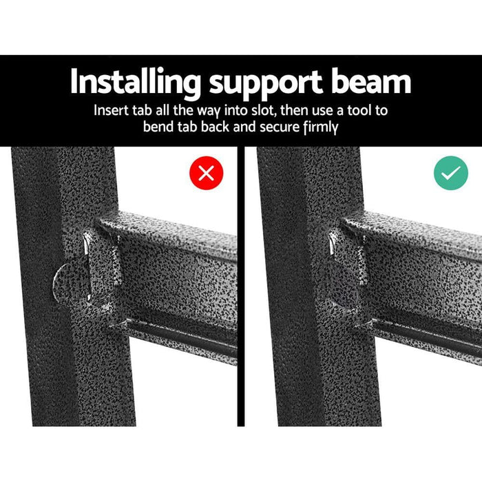 Giantz 2x1.5m Steel Warehouse Racking Rack Shelving Storage