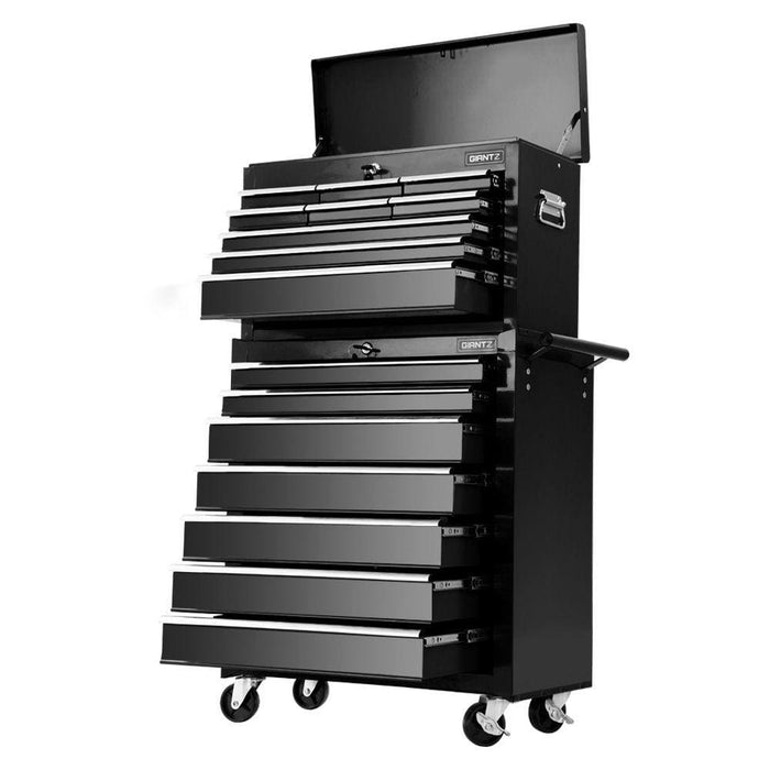 Giantz Tool Chest and Trolley Box Cabinet 16 Drawers Cart