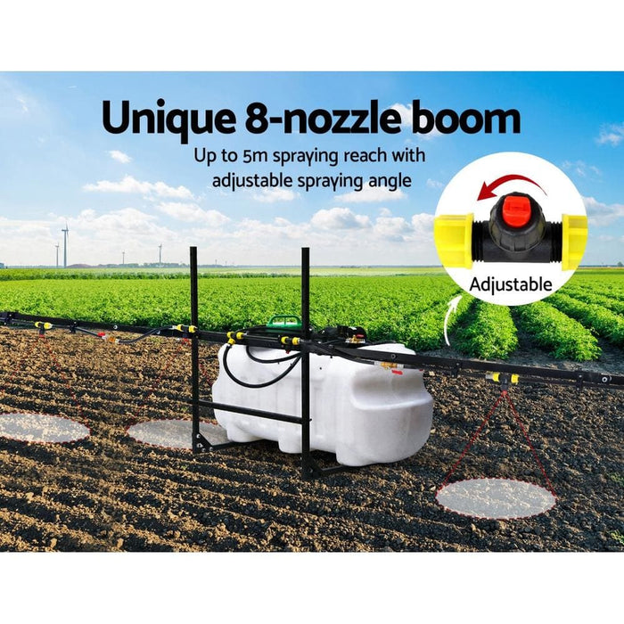 Giantz Weed Sprayer 5m Boom Spot Spray Tank Atv Trailer