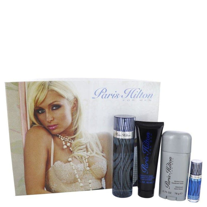 Gift Set by Paris Hilton for Men - 3.4 Oz + 3 Body Wash