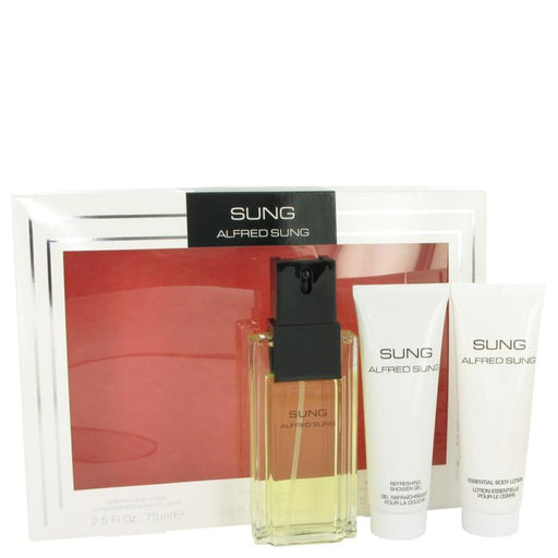 Gift Set by Alfred Sung for Women - 3.4 Oz + 2.5