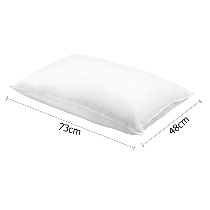 Giselle Bedding Set of 2 Goose Feather and Down Pillow