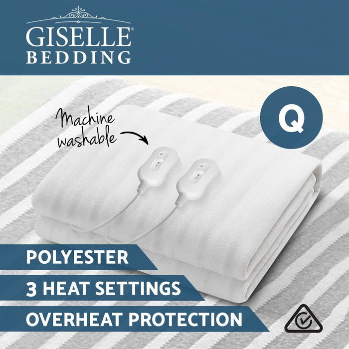 Giselle Bedding 3 Setting Fully Fitted Electric Blanket
