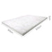 Giselle Bedding Cool Gel Memory Foam Mattress Topper w