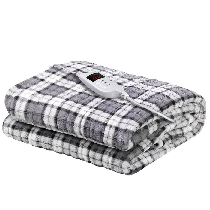 Giselle Bedding Electric Throw Rug Flannel Snuggle Blanket
