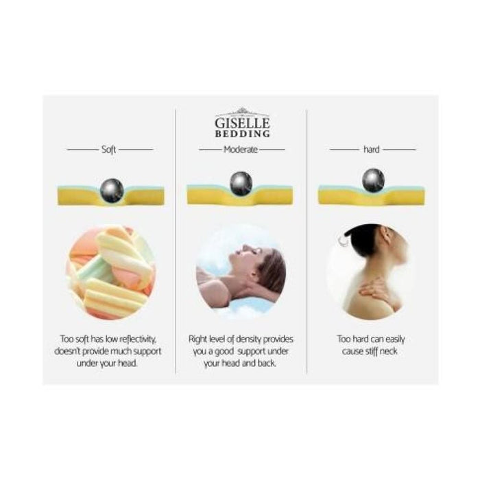 Goslash Picks Giselle Bedding Foam Wedge Back Support