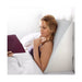 Giselle Bedding Foam Wedge Back Support Pillow - Beige