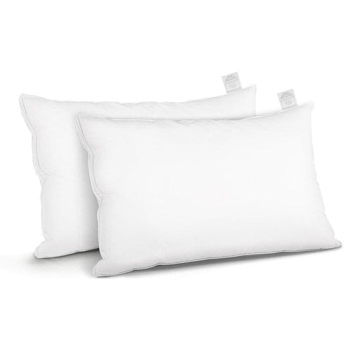 Giselle Bedding Goose Feather Down Twin Pack Pillow