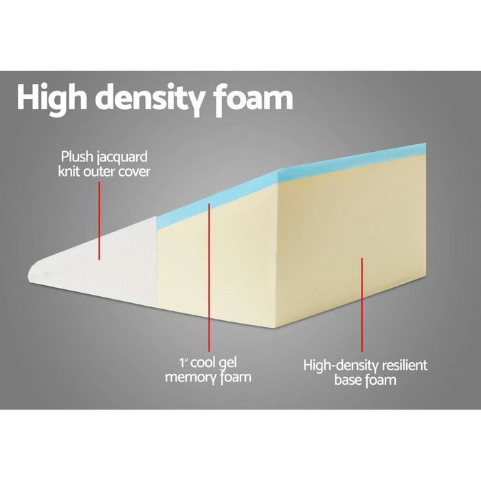 Goslash Picks Giselle Bedding 2x Memory Foam Wedge Pillow