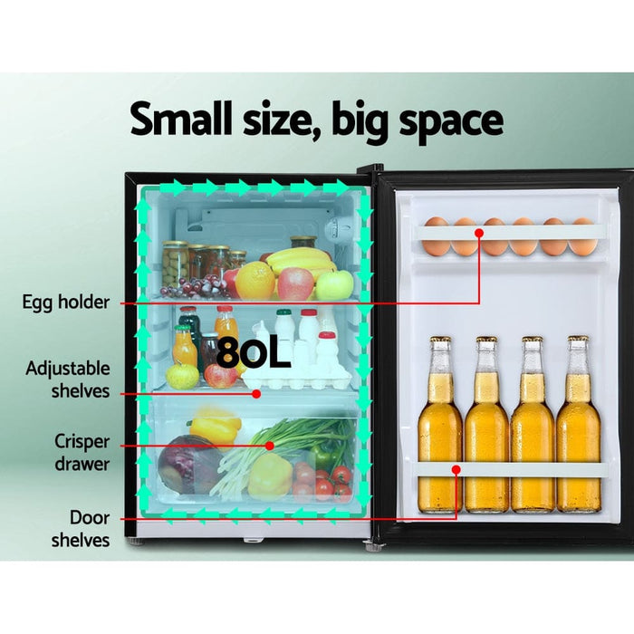 Glacio Camping 80l Portable Fridge Cooler Upright 12v 24v