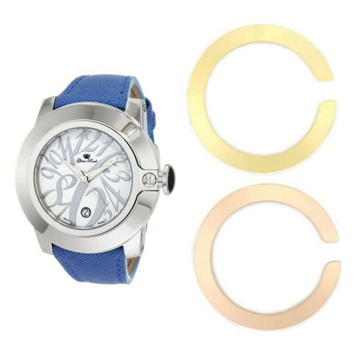 Glam Rock Gr32080 Ladies Quartz Watch White 44mm