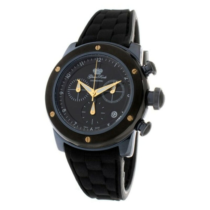 Glam Rock Gr50112 Ladies Quartz Watch Black 42mm