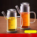 Glass Condiment Bottle for Kitchen Cooking