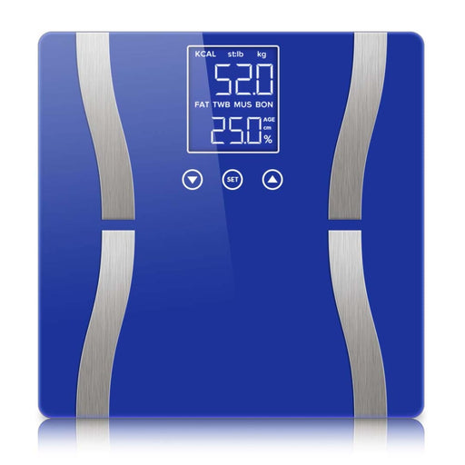 Glass Lcd Digital Body Fat Scale Bathroom Electronic Gym
